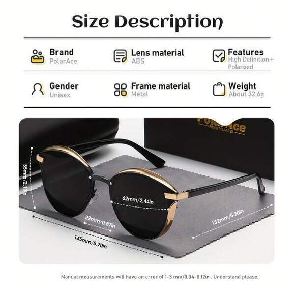 Polarized Version Sunglasses Thin Sunglasses Anti Glare Sunshade Umbrella